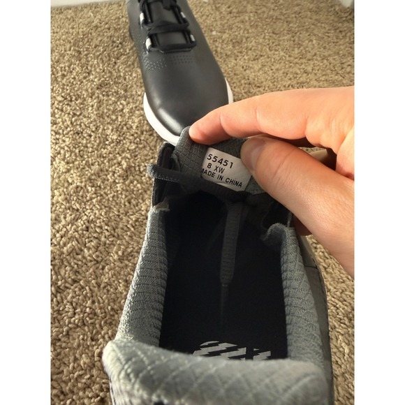 New FootJoy Fuel Mens Golf Shoes Black Grey Spikeless 55451 Size 8 XW Extra Wide - Picture 3 of 10